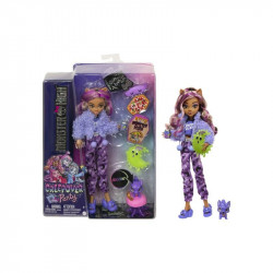 Monster High Creepover party baba - Clawdeen Baba, babakocsi Mattel