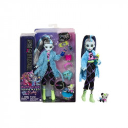 Monster High Creepover party baba - Frankie Baba, babakocsi Mattel