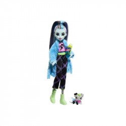 Monster High Creepover party baba - Frankie Baba, babakocsi Mattel