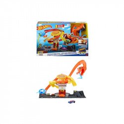 Hot wheels kobratámadás a pizzériában Autópálya, parkolóház Hot Wheels