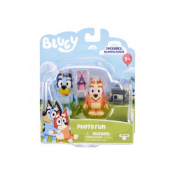 Bluey Figura dupla csomag Fényképezkedés Gyűjthető Nincs