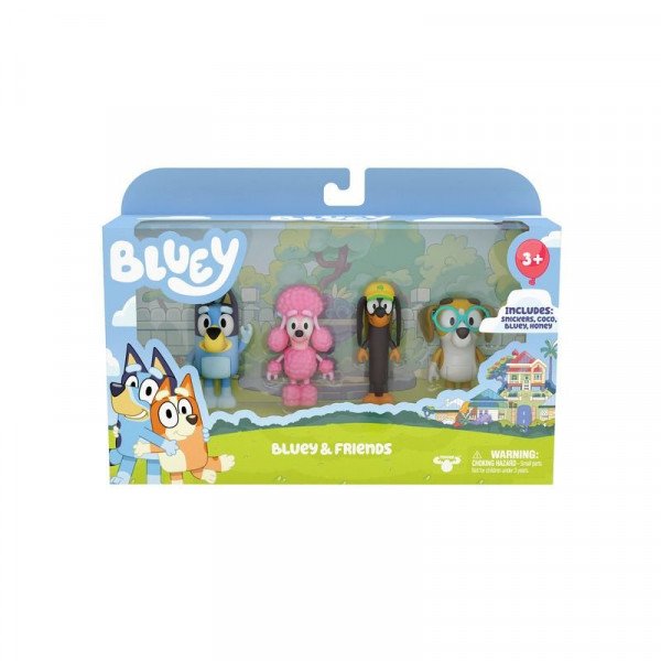 Bluey Barátok Szett 4db