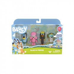 Bluey Barátok Szett 4db Gyűjthető Nincs