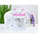 Tyoo pillangók és virágok tetoválás matrica szett