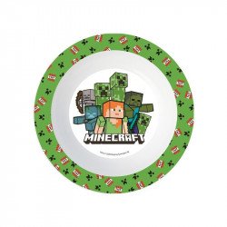 Műa. Minecraft mikrózható mélytányér Ajándék Nincs