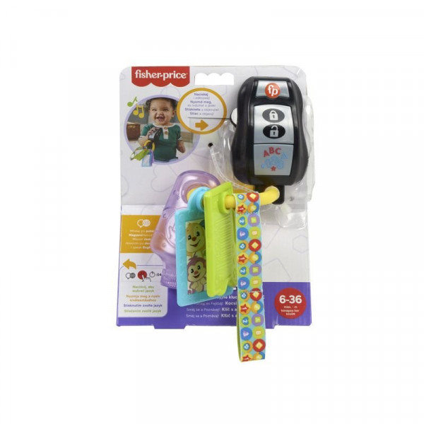 Fisher-Price Kacagj és fejlődj Tanuló kocsikulcs