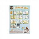 Kifestőkönyv mozgó szemekkel,27x19,5 cm, 20 oldal