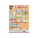 Kifestőkönyv mozgó szemekkel,27x19,5 cm, 20 oldal