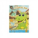 Kifestőkönyv mozgó szemekkel,27x19,5 cm, 20 oldal