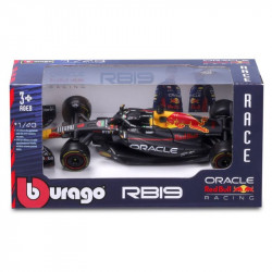 Bburago 1/43 F1 versenyautó - Red Bull RB19 #1(Max Verstappen) Autó, jármű Bburago