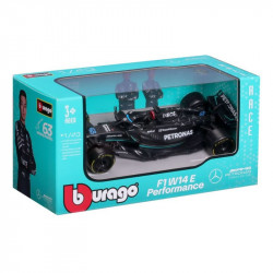 Bburago 1/43 F1 versenyautó - MB AMG W14 E Performance #63 (George Russell)