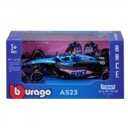 Bburago 1/43 F1 versenyautó - Alpine A523 #10 (P. Gasly) Autó, jármű Bburago