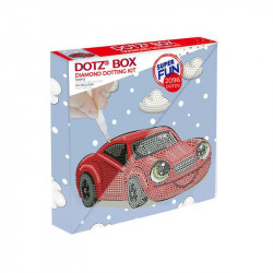 Diamond Dotz DotzBox Versenyautó Kreatív készlet Diamond Dotz