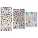 100 db-os matrica szett, kutyák és macskák, 2 féle