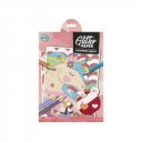 Csillogós kifestő, A4, 6 lap, 3 féle