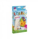 Mini madáretető 3 festékkel és ecsettel