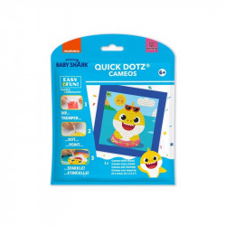 Diamond Dotz QuickDotz Baby Shark Kreatív készlet Diamond Dotz