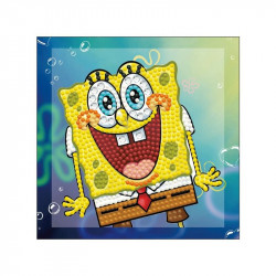 Diamond Dotz QuickDotz Spongyabob Kreatív készlet Diamond Dotz