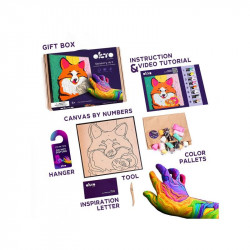 Okto Sensory Art Kids Róka