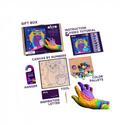 Okto Sensory Art Kids Bagoly