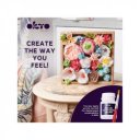 Okto Wood&Craft DIY Gyurmavirágok - Románc