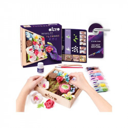 Okto Wood&Craft DIY Gyurmavirágok - Románc