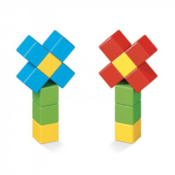 Geomag Magicube Full Color Recycled Crystal 16 db