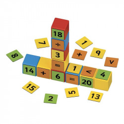 Geomag Magicube Math Building Recycled Clips 61 db