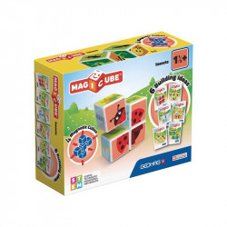 Geomag Magicube Printed Rovarok 7 db Építőjáték Geomag