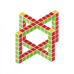 Geomag Magicube Art Building Crystal 64 db