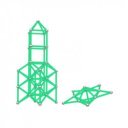 Geomag Compact Recycled Glow Masterbox 192 db