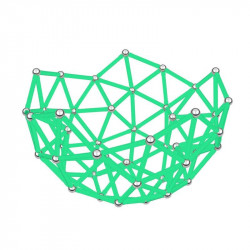 Geomag Compact Recycled Glow Masterbox 192 db Építőjáték Geomag