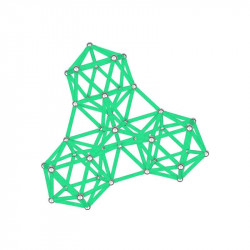 Geomag Compact Recycled Glow Masterbox 192 db