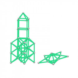 Geomag Compact Recycled Glow Masterbox 192 db