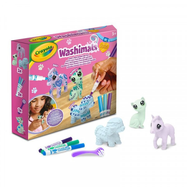 Crayola Washimals Pasztell állatkák készlet