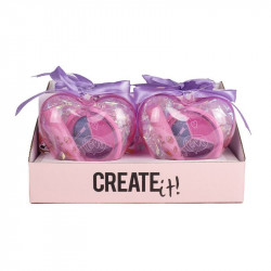 Create it! Sminkszett szívecske alakú dobozban, 3 féle Divat, ékszer, smink Create it