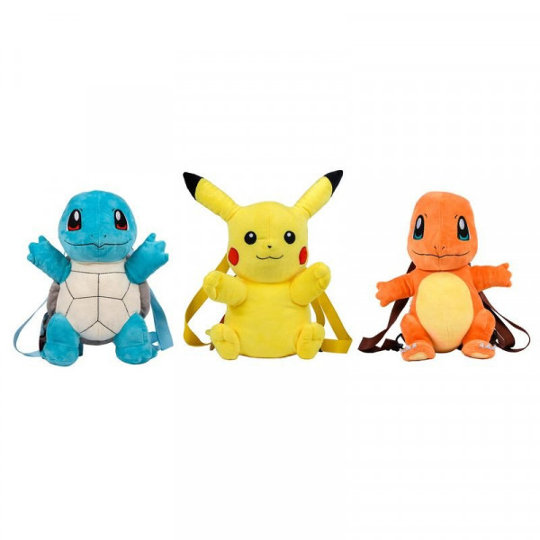 Pokemon plüss hátizsák, 3 féle