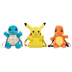 Pokemon plüss hátizsák, 3 féle Hátizsák, táska Slammer