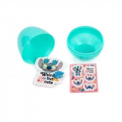 Meglepetés tojás  - Stitch, 3 féle Festés, színezés, rajzolás Slammer