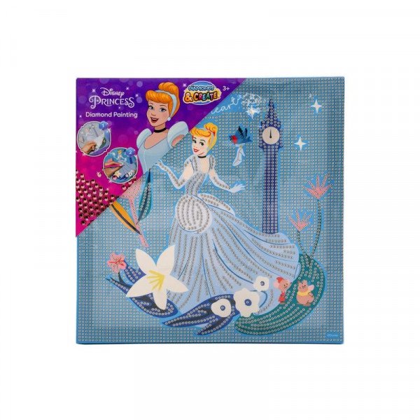 Gyémántfestét vászonra - Hamupipőke