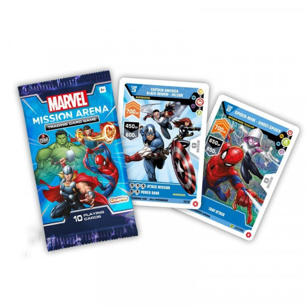 Marvel trading kártya 10db-os
