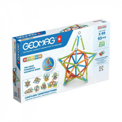 Geomag Supercolor Recycled 93 db Építőjáték Geomag