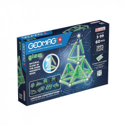 Geomag Glow Recycled 60 db Építőjáték Geomag