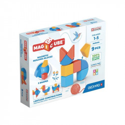 Geomag Magicube Recycled állatok 9 db Építőjáték Geomag