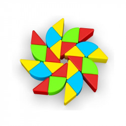 Geomag Magicube Blocks Recycled Crystal 24 db