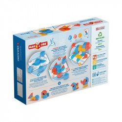Geomag Magicube Recycled Blocks Cards 16 db Építőjáték Geomag