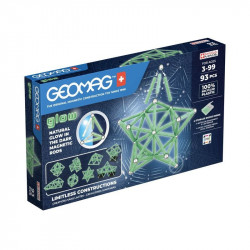 Geomag Glow Recycled 93 db Építőjáték Geomag