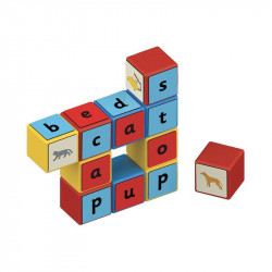 Geomag Magicube Word Building EU Recycled Clips 79 db