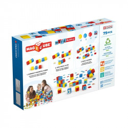 Geomag Magicube Word Building EU Recycled Clips 79 db Építőjáték Geomag