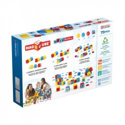 Geomag Magicube Word Building EU Recycled Clips 79 db Építőjáték Geomag